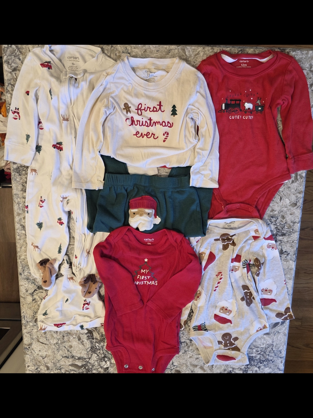 Carter's 12M Christmas Holiday Bundle